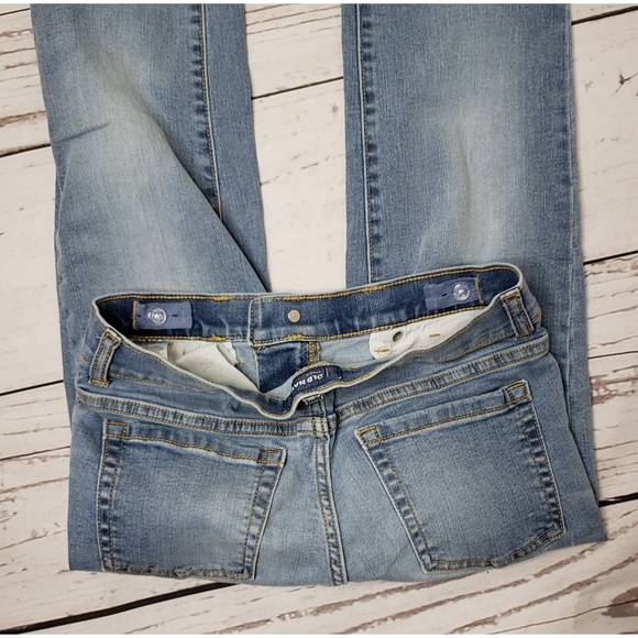 SOLD-Adjustable Girl's Jean's, Size 12 - Picture 2 of 6